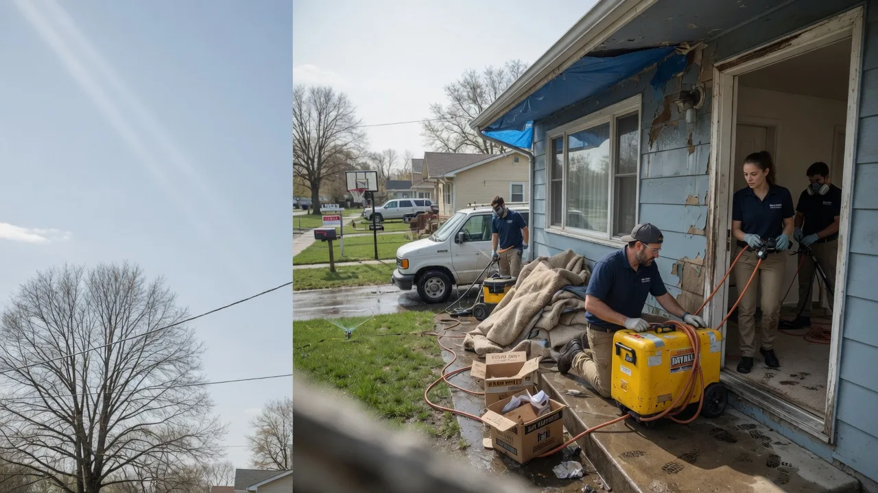 Basement Flood Cleanup in Towanda, KS near me